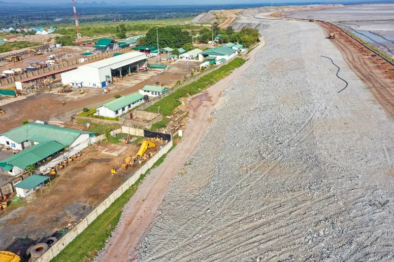 Aerial view of the North Mara site
